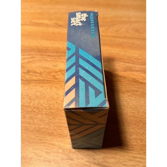 NOS Vintage Aqua Velva Smart Set Gift Cologne After Shave Ice Blue 1.75 OZ - Picture 5 of 8